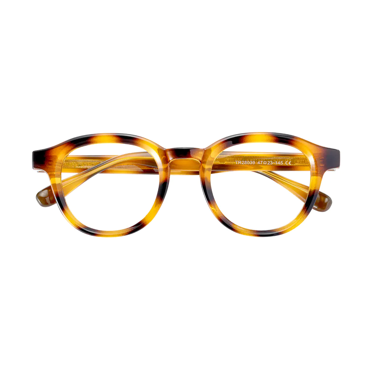 Oval Tortoiseshell Eyeglasses