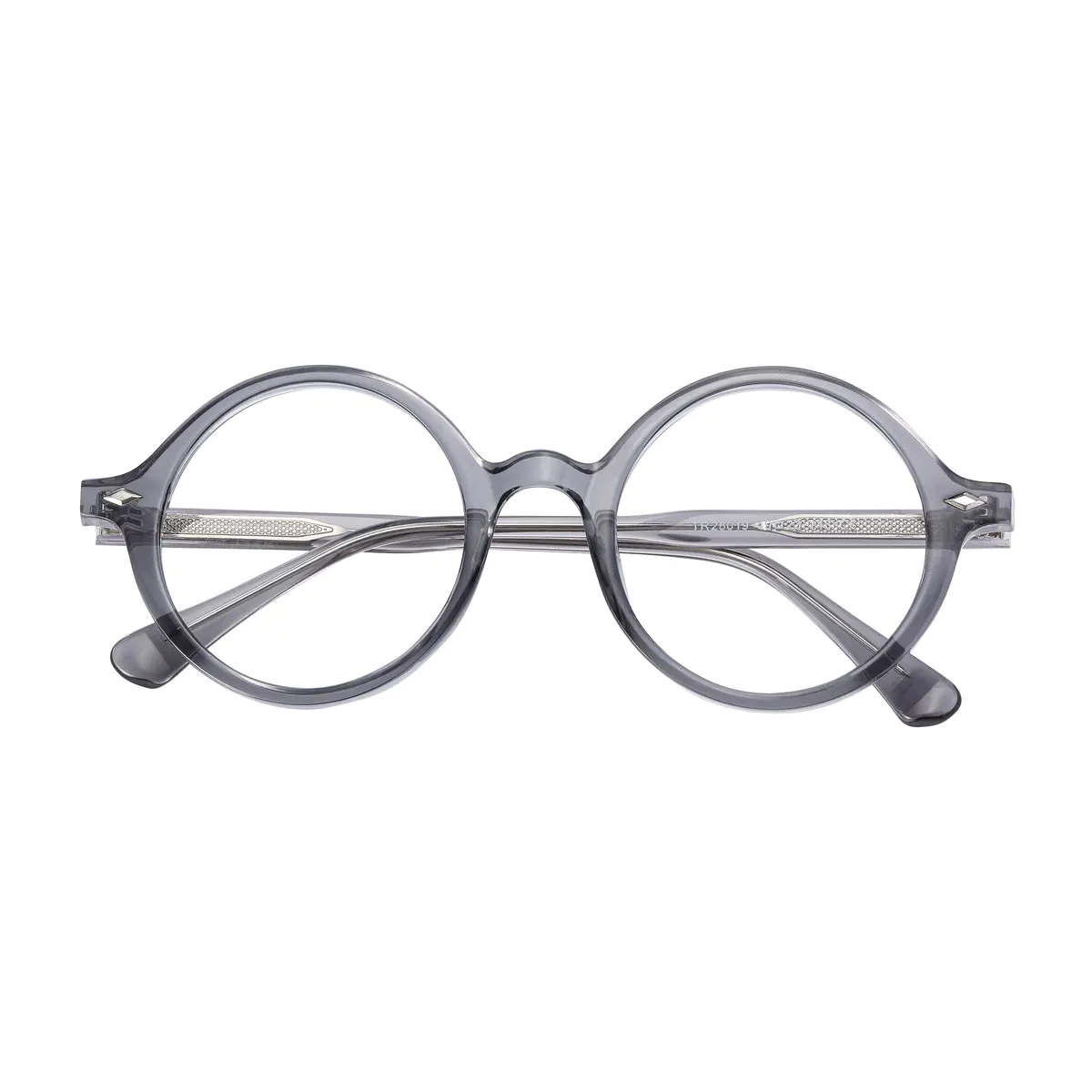 Round Transparent Gray
