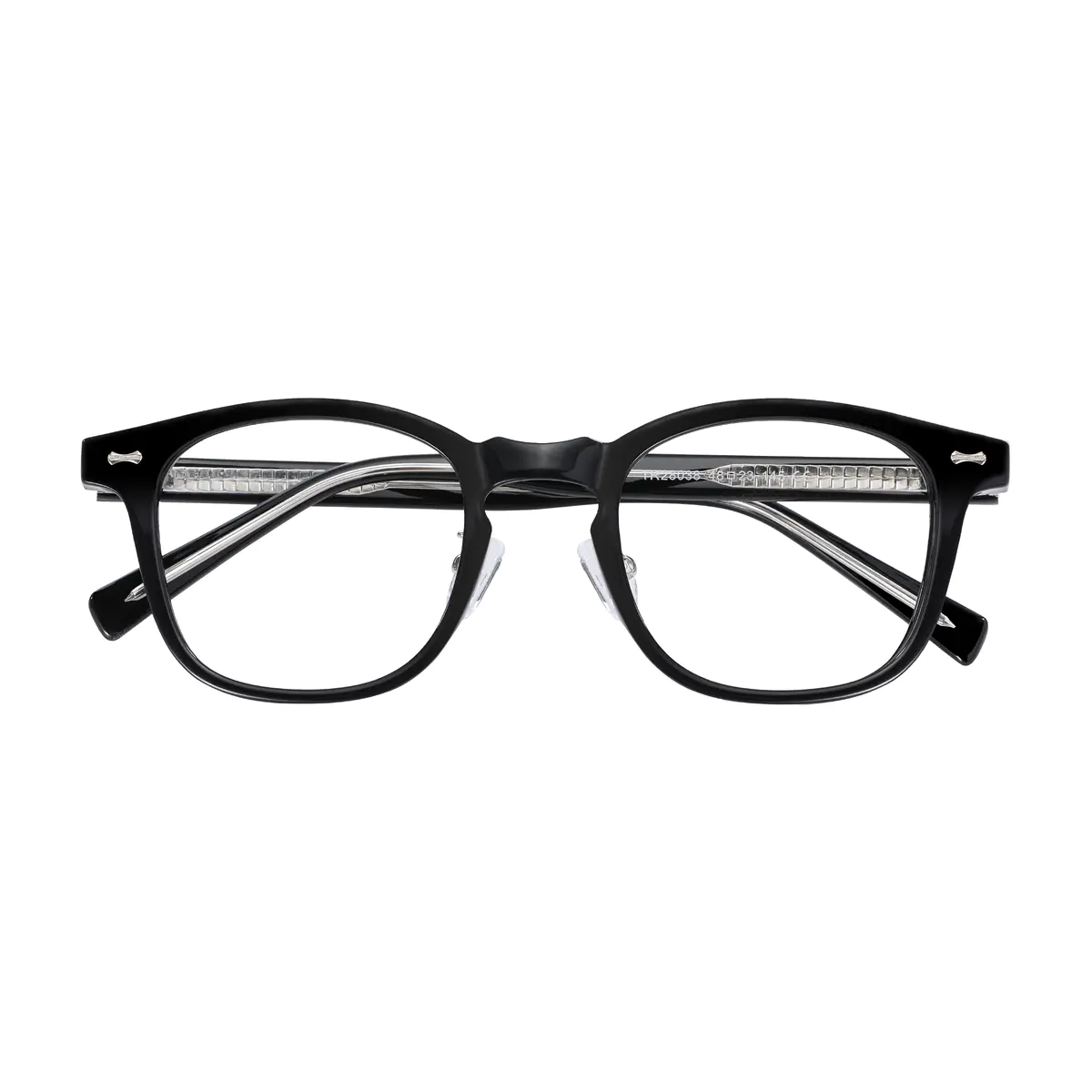 Square Black Eyeglasses