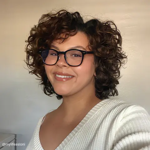 Square Black Eyeglasses