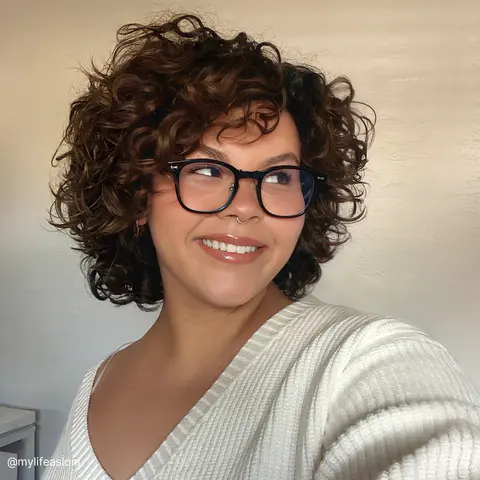 Square Black Eyeglasses