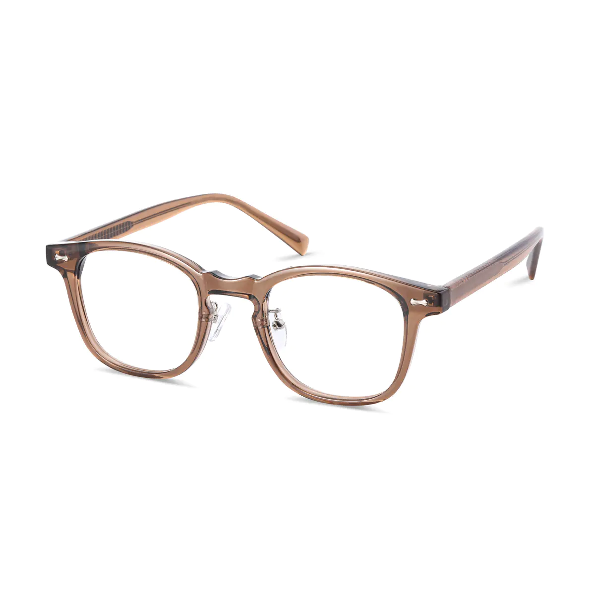 Square Transparent Amber