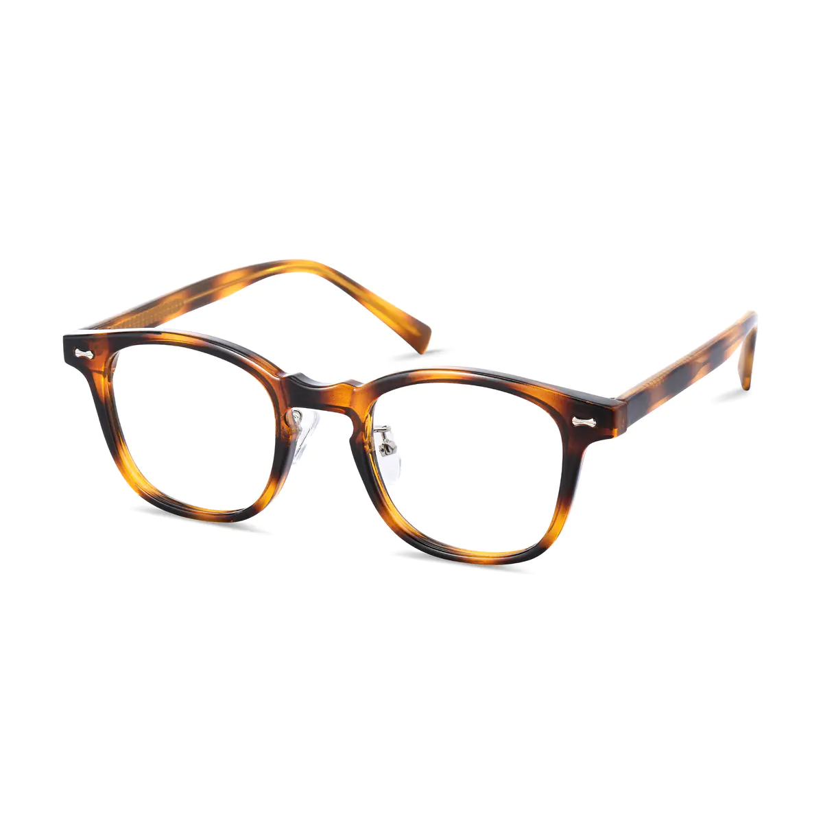 Square Tortoiseshell Eyeglasses
