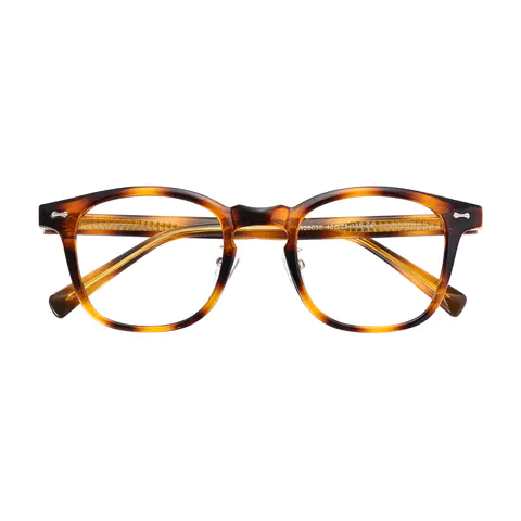 Square Tortoiseshell Eyeglasses