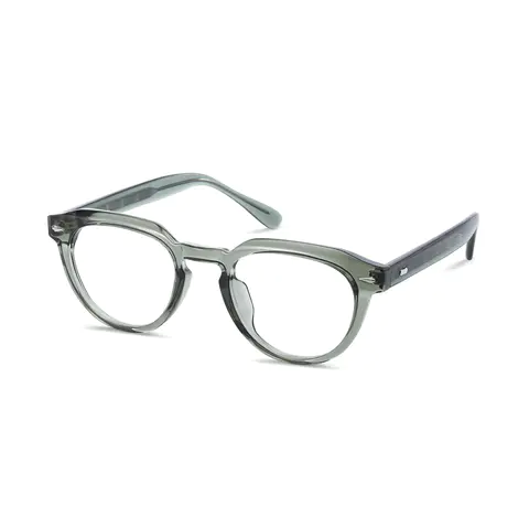 Oval Transparent Green