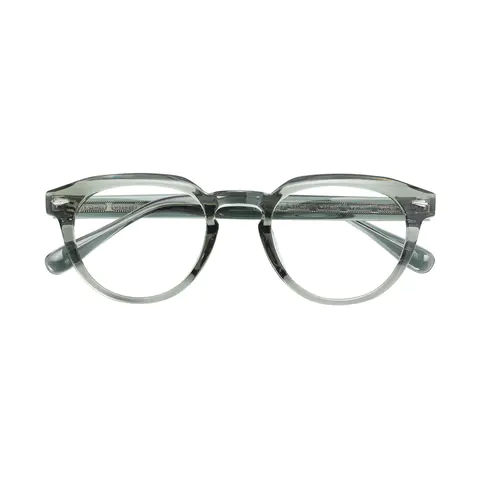 Oval Transparent Green