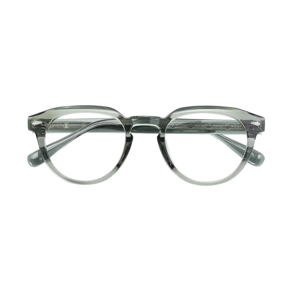 Oval Transparent Green