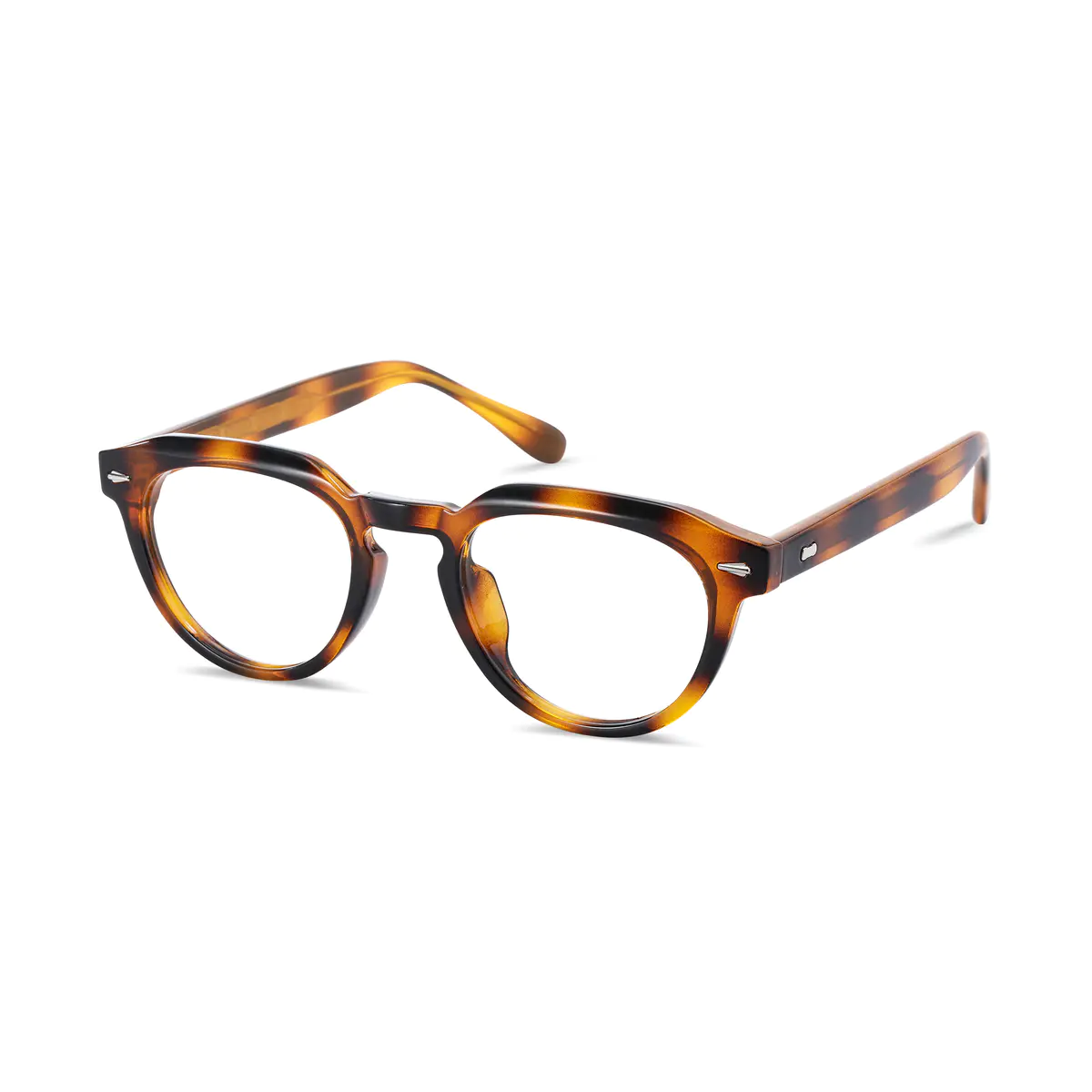 Oval Tortoiseshell Eyeglasses