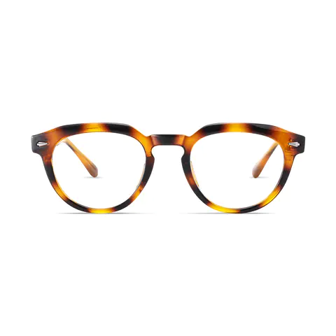 Oval Tortoiseshell Eyeglasses