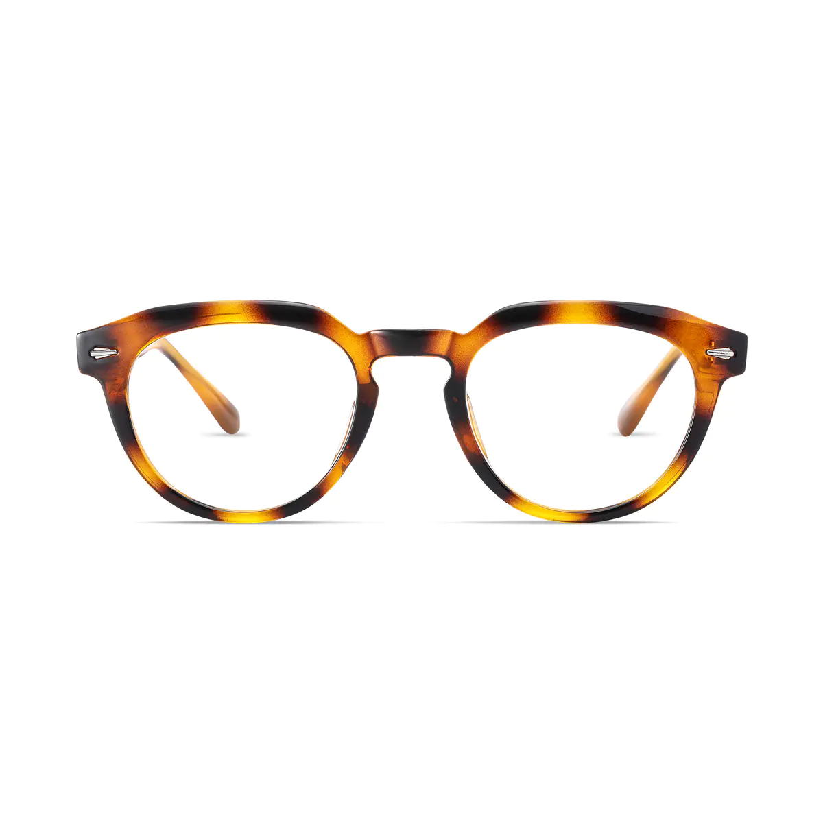 Oval Tortoiseshell Eyeglasses