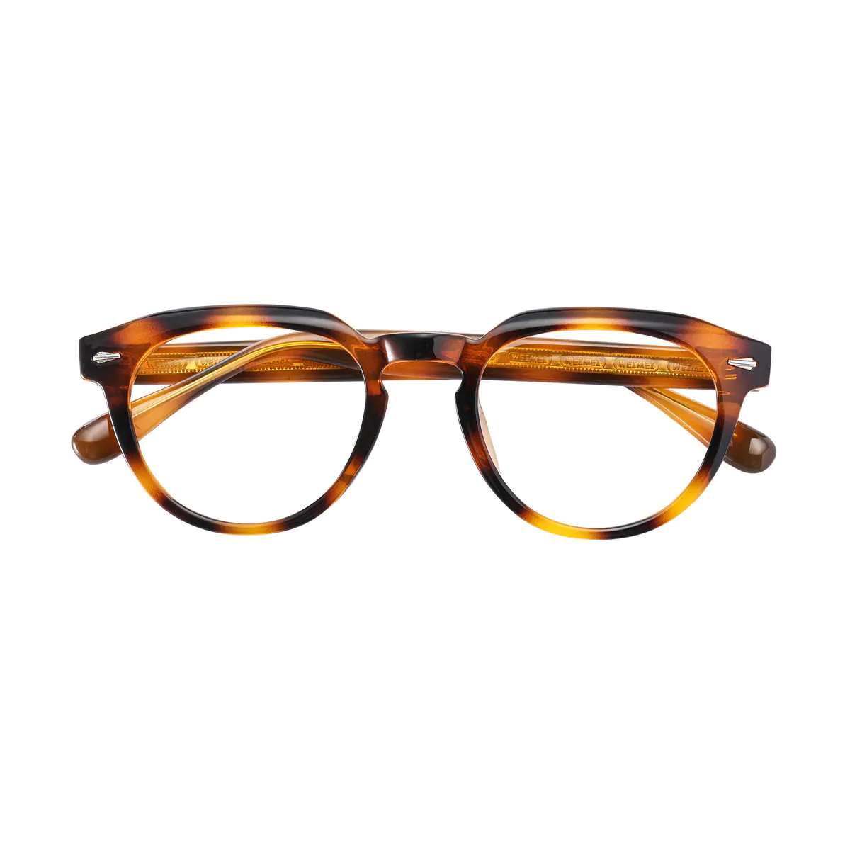 Oval Tortoiseshell Eyeglasses