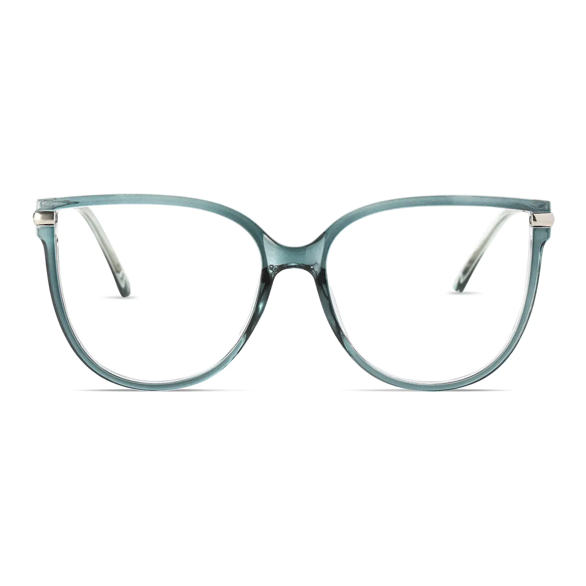 Oval Transparent Blue