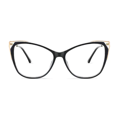 Cat-eye Black Eyeglasses