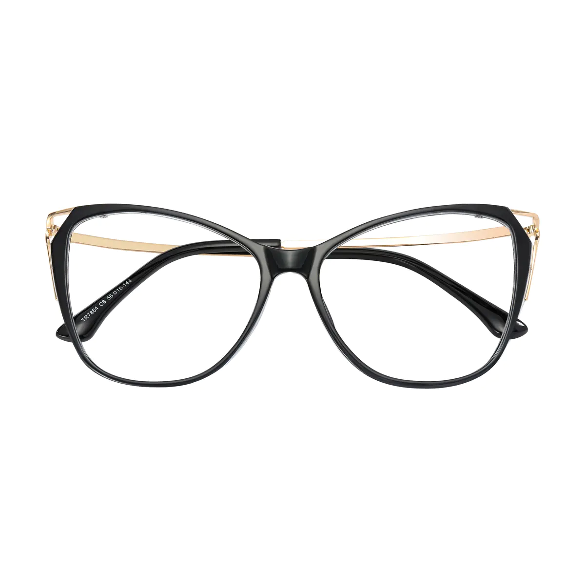Cat-eye Black Eyeglasses