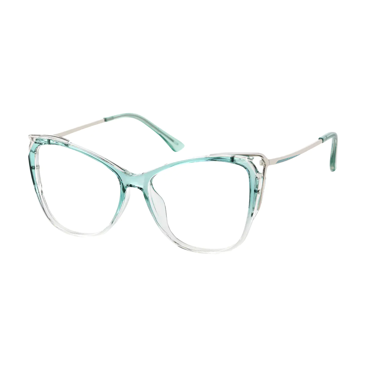 Cat-eye Gradient Green