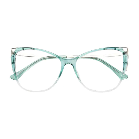 Cat-eye Gradient Green