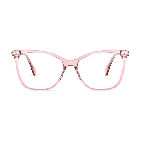 Oval Transparent Pink