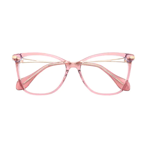 Oval Transparent Pink
