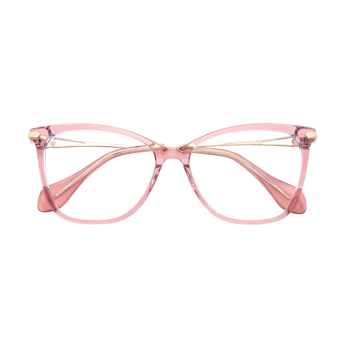 Oval Transparent Pink
