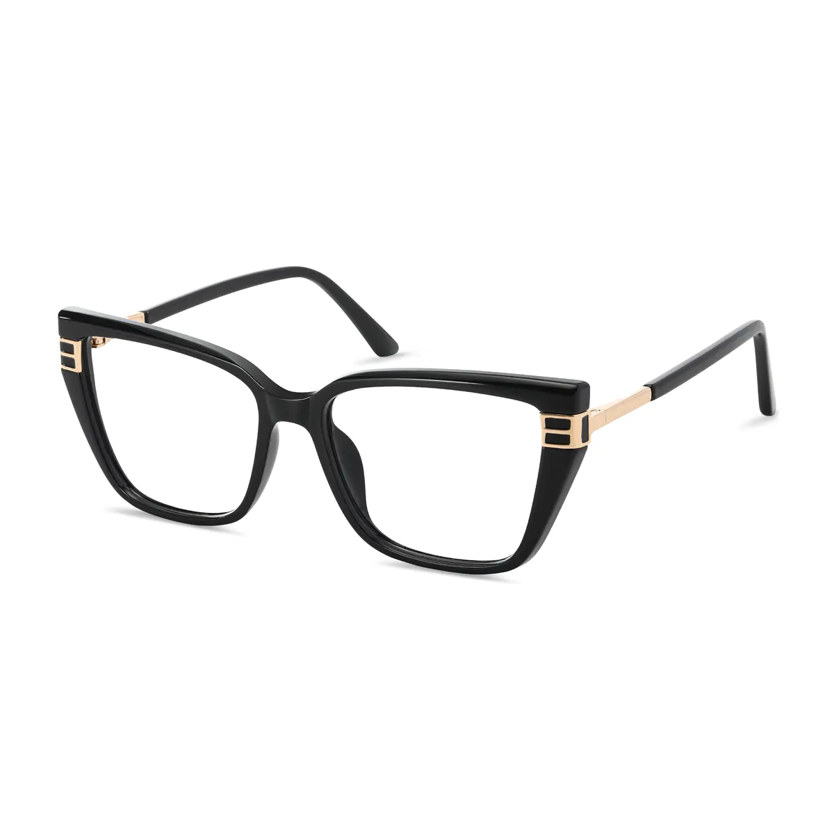 Rectangle Black Eyeglasses