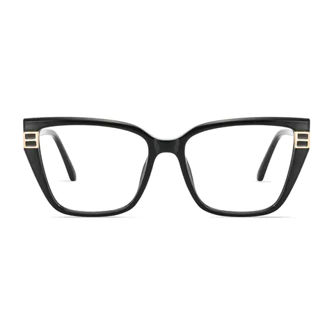 Rectangle Black Eyeglasses
