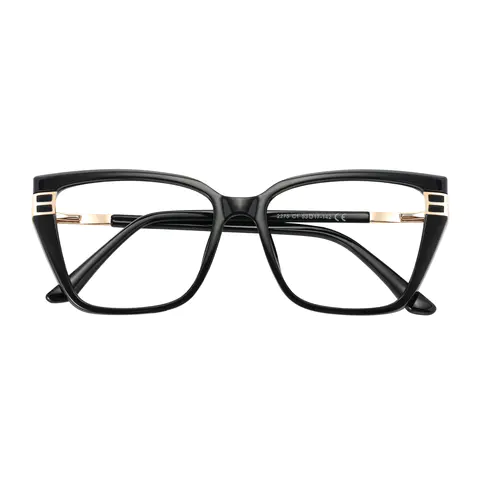 Rectangle Black Eyeglasses