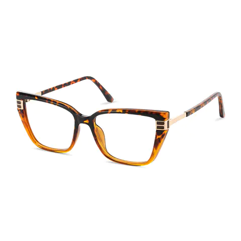 Rectangle Tortoiseshell Eyeglasses