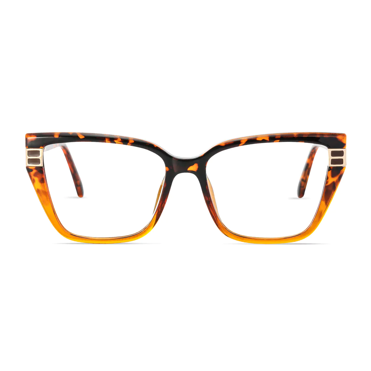Rectangle Tortoiseshell Eyeglasses