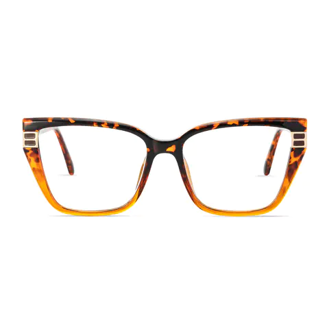 Rectangle Tortoiseshell Eyeglasses