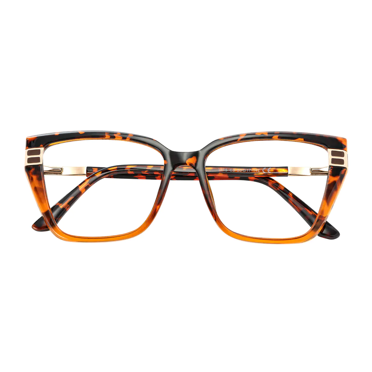 Rectangle Tortoiseshell Eyeglasses