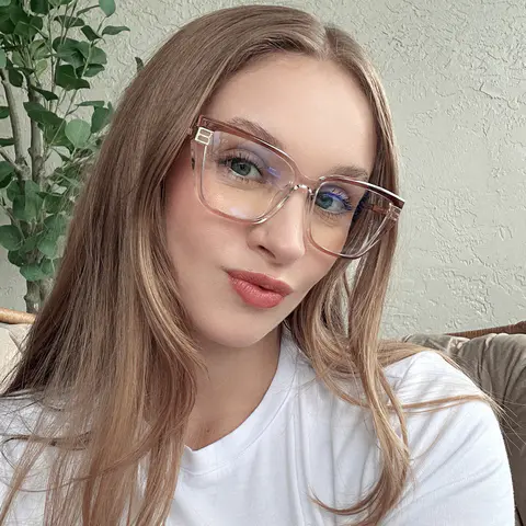 Rectangle Transparent Amber