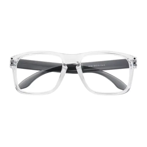 Square Clear Eyeglasses