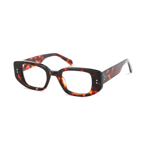 Rectangle Tortoiseshell Eyeglasses