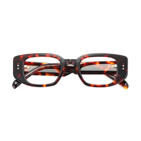 Rectangle Tortoiseshell Eyeglasses