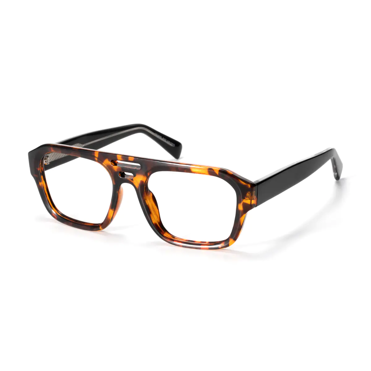Square Tortoiseshell Eyeglasses