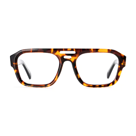 Square Tortoiseshell Eyeglasses