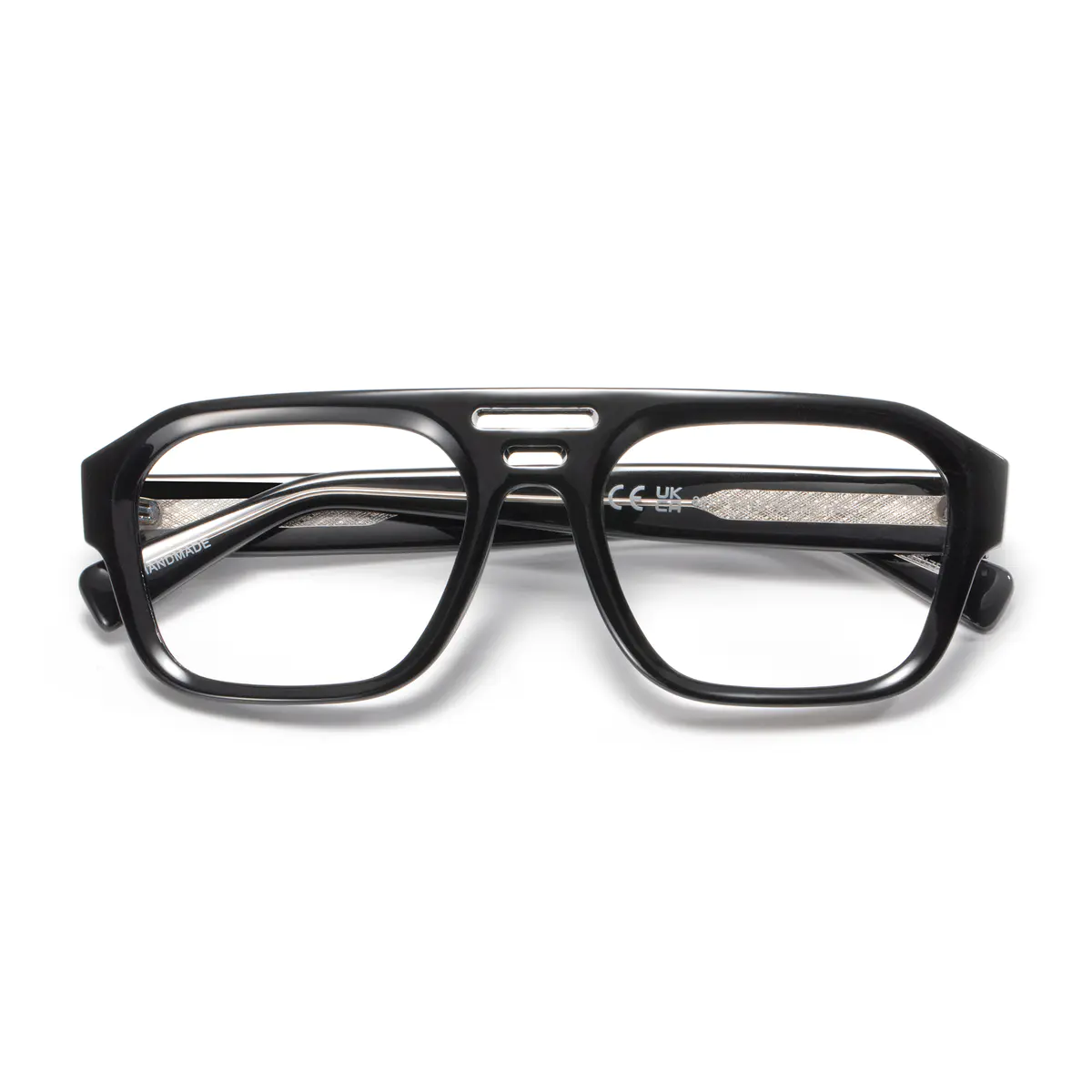 Square Black Eyeglasses