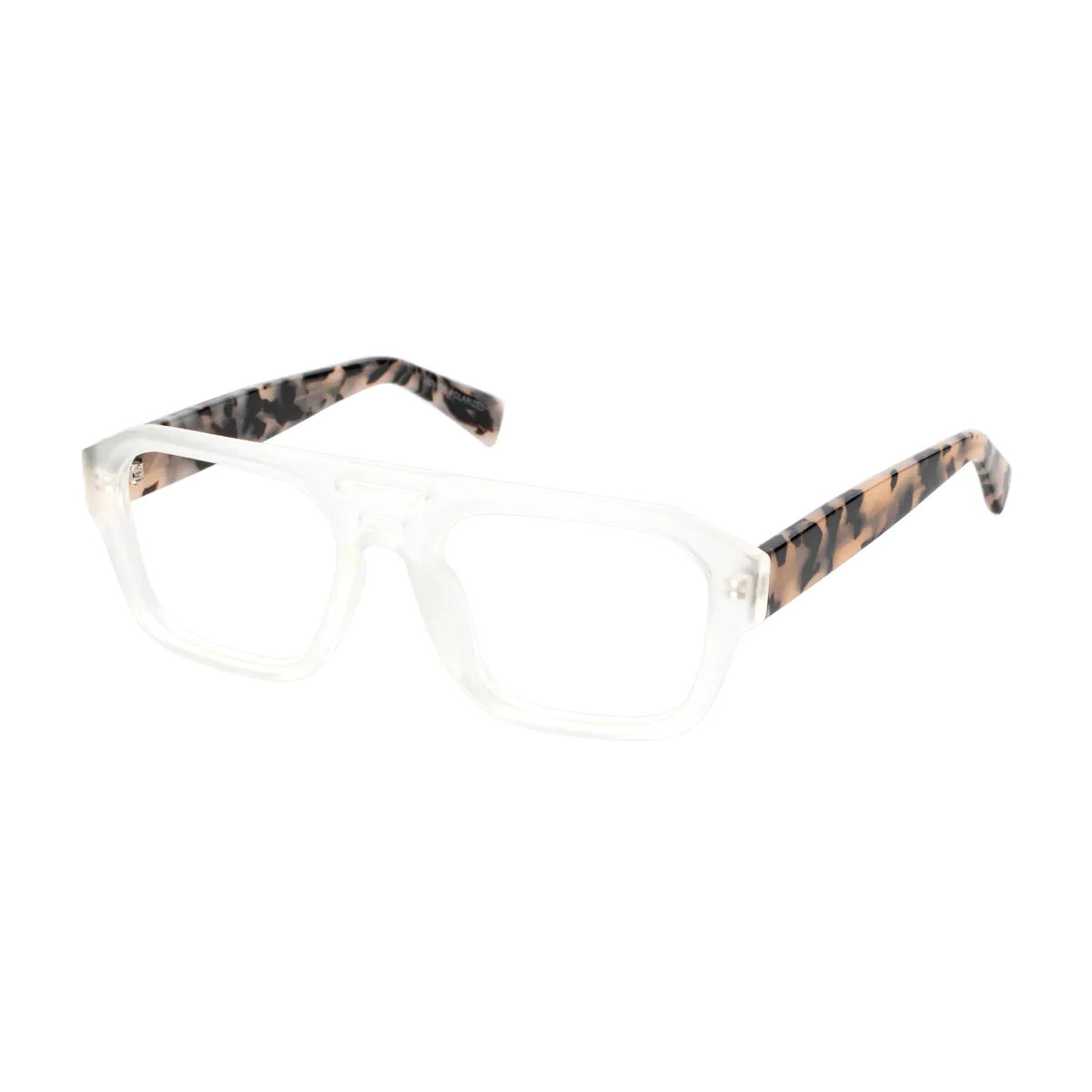 Square Clear Eyeglasses