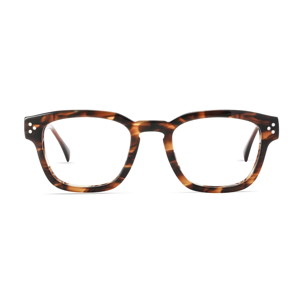 Square Tortoiseshell Eyeglasses