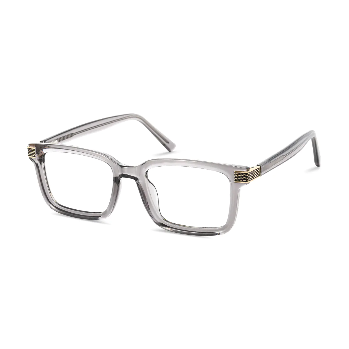 Rectangle Transparent Gray