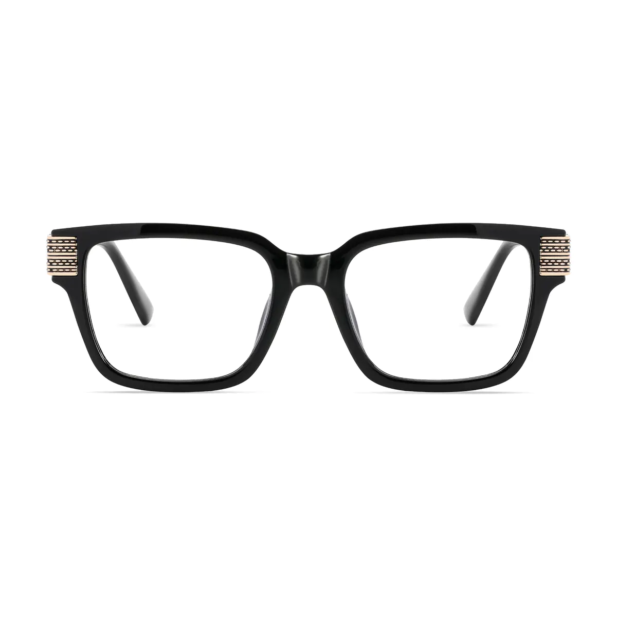 Rectangle Black Eyeglasses
