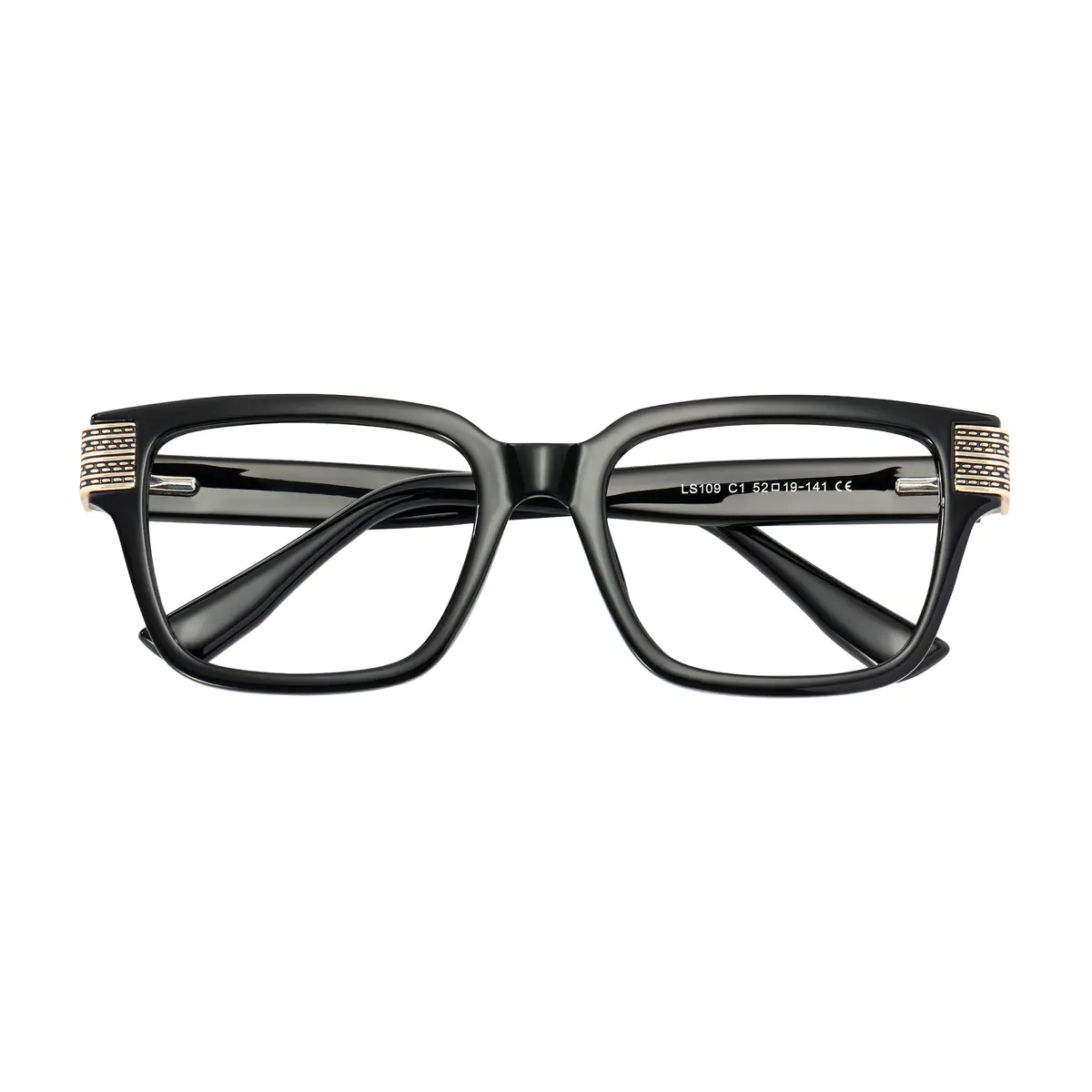 Rectangle Black Eyeglasses