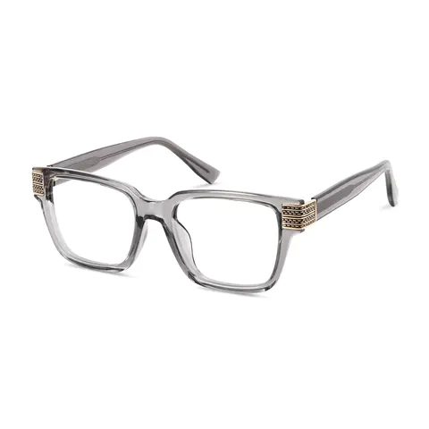 Rectangle Transparent Gray