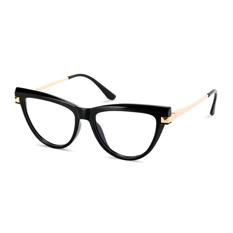 Cat-eye Black Eyeglasses
