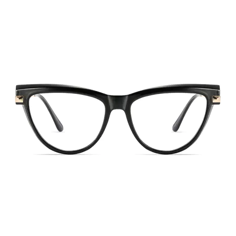 Cat-eye Black Eyeglasses