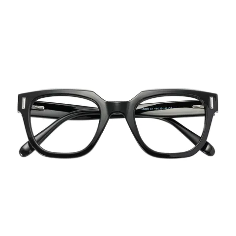 Square Black Eyeglasses