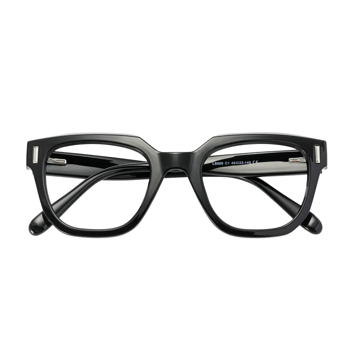 Square Black Eyeglasses
