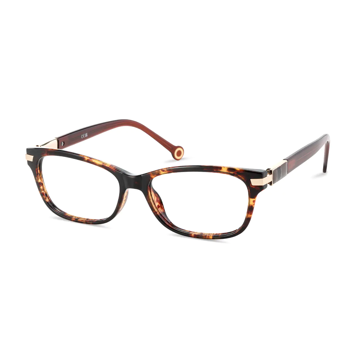 Oval Tortoiseshell Eyeglasses