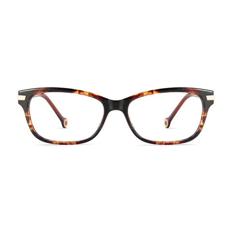 Oval Tortoiseshell Eyeglasses