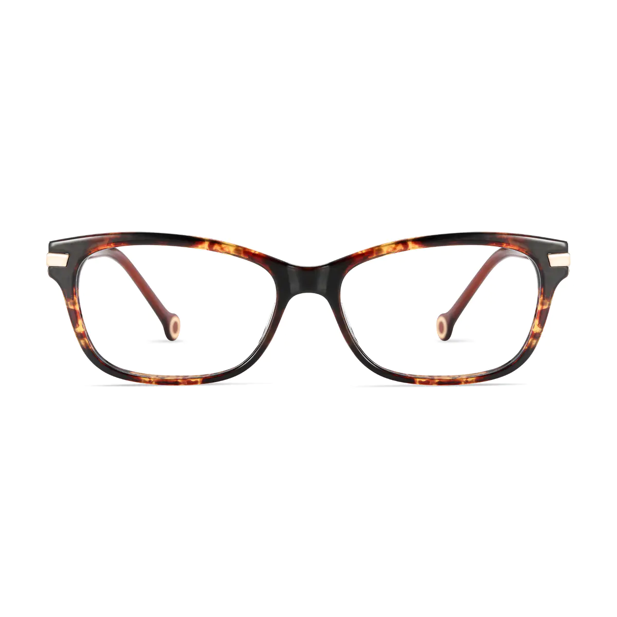 Oval Tortoiseshell Eyeglasses